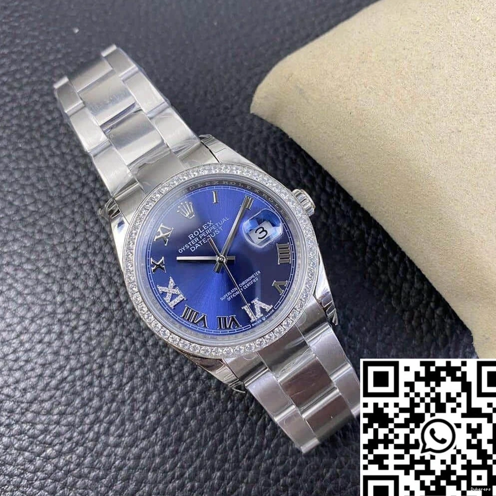 Rolex Factory EW Datejust M126284RBR Bezel Diamond 0324